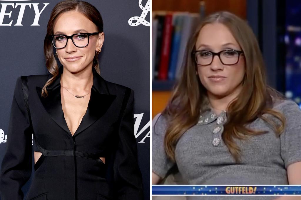 Fox News' Kat Timpf reveals that she was diagnosed with breast cancer just before she was born her son